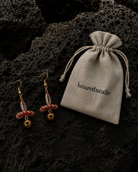 Whispering Bell Botanical Earrings