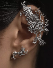 Nocturne Lace Vine Gothic Earrings