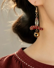 Whispering Bell Botanical Earrings