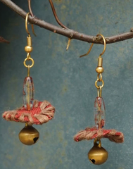 Whispering Bell Botanical Earrings
