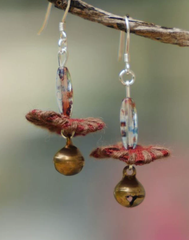 Whispering Bell Botanical Earrings