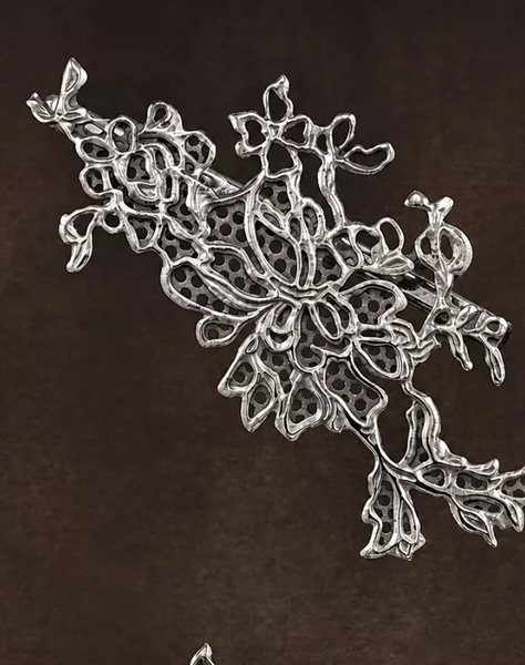 Nocturne Lace Vine Gothic Earrings