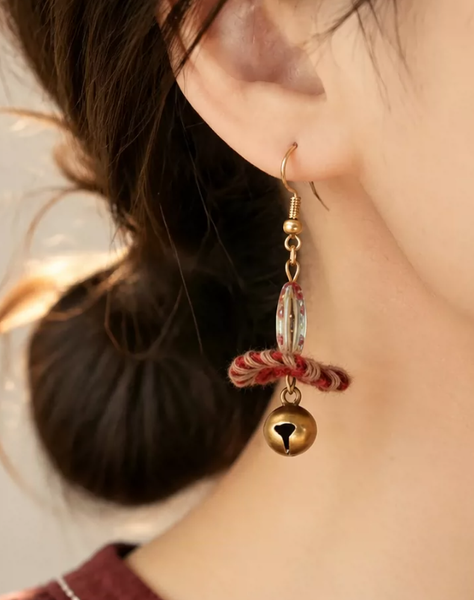Whispering Bell Botanical Earrings